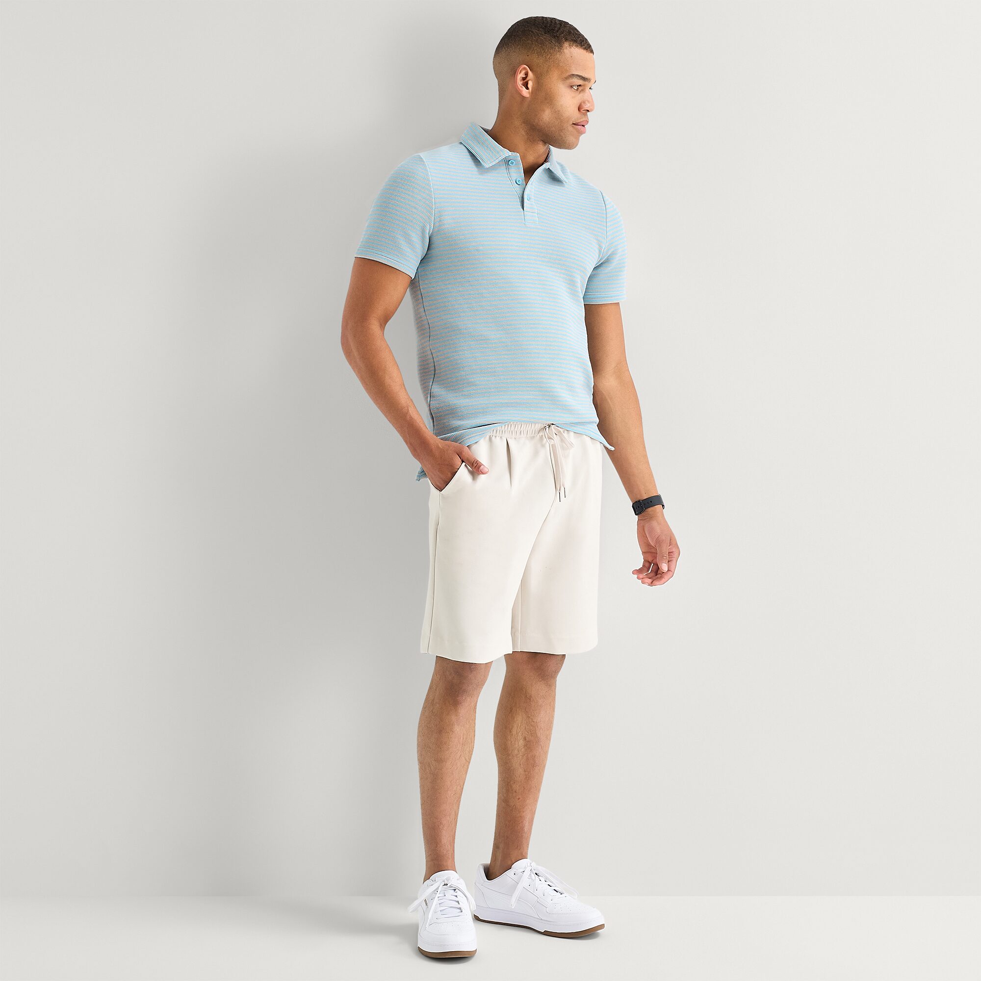 Stylus Mens Regular Fit Short Sleeve Polo Shirt