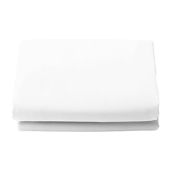 SUPERIOR® Gina Organic Percale Crisp Breathable 300tc Flat Sheet