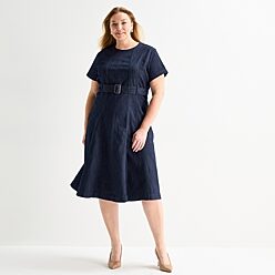 jcpenney denim dress Women's Denim & Jean Dresses