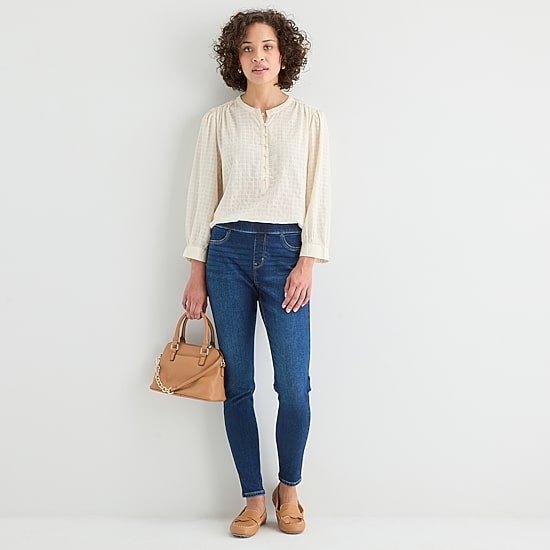 St. John's Bay Womens Mid Rise Jegging Jean