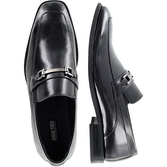Stacy Adams® Blake Mens Leather Moc-Toe Slip-On Dress Shoes