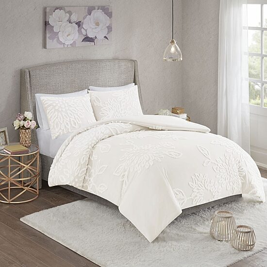 Madison Park Pansy 3-pc. Duvet Cover Set