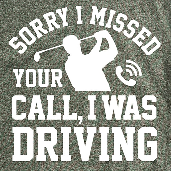 Mens Short Sleeve Golf T-Shirt