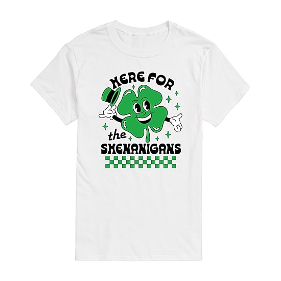 Mens Short Sleeve St. Patrick's Day Graphic T-Shirt