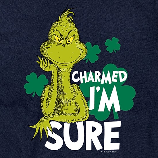 Mens Short Sleeve Dr. Suess St. Patrick's Day Graphic T-Shirt