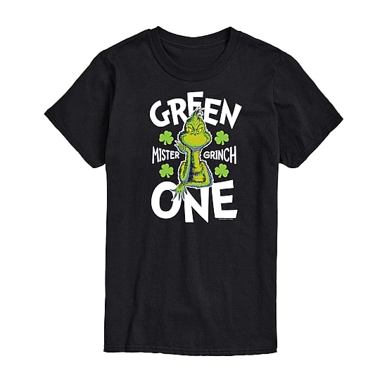 Mens Short Sleeve Dr. Seuss St. Patrick's Day Graphic T-Shirt