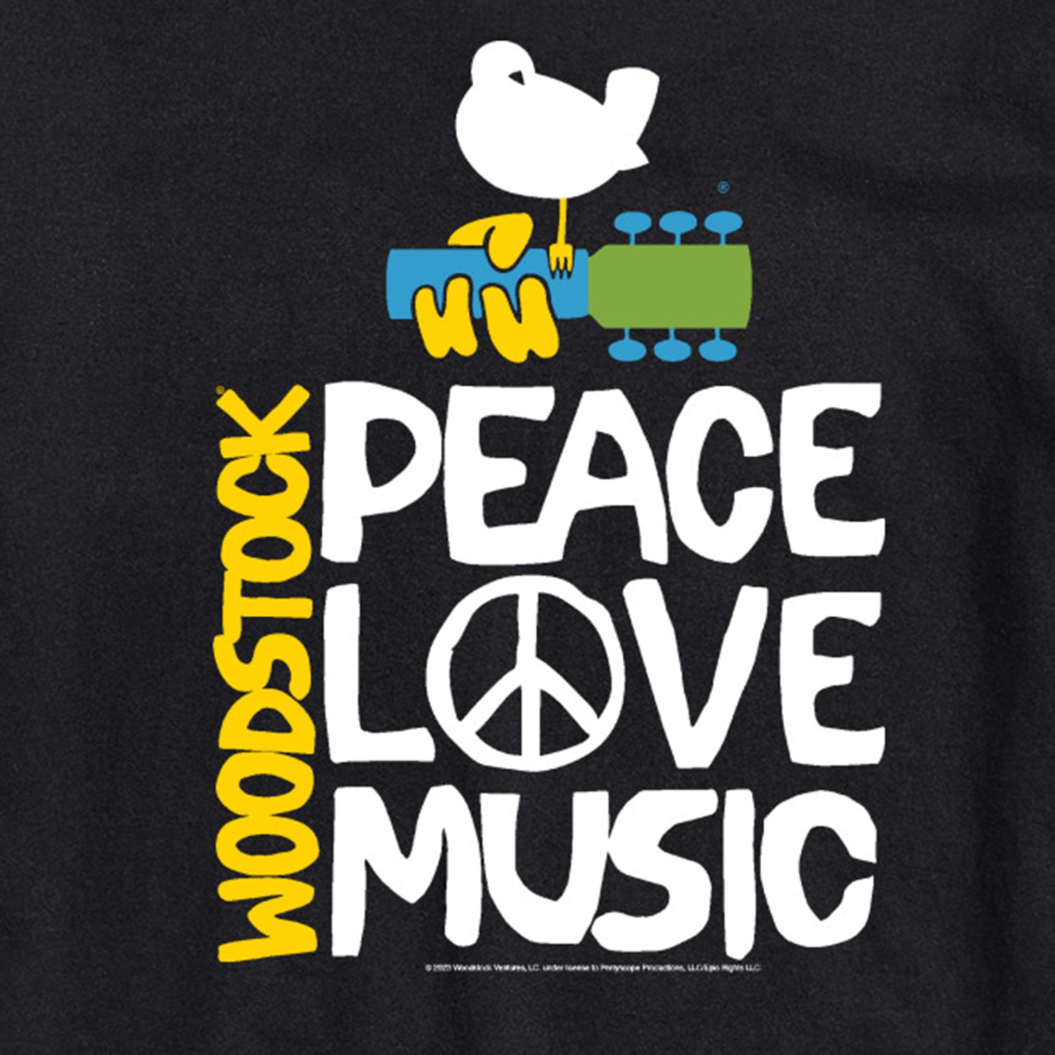 Mens Short Sleeve Woodstock T-Shirt