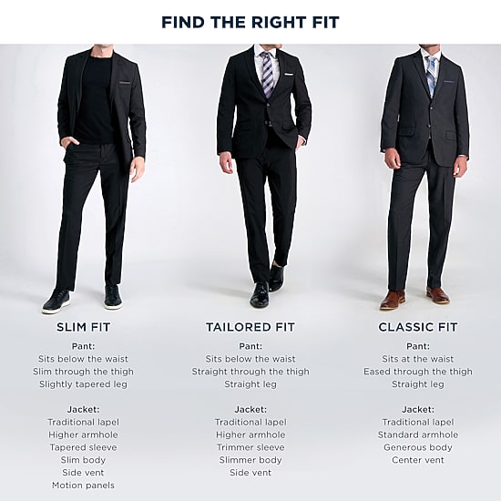 Haggar JMH 4 Way Stretch Houndstooth Mens Slim Fit Suit Jacket