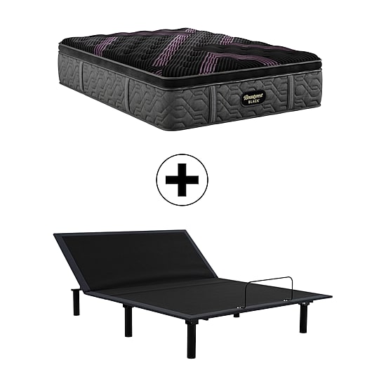 Beautyrest Black Series One 14.75" Medium Pillow Top - Mattress + Adjustable Base