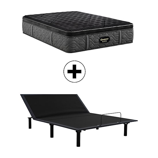 Beautyrest Black Series One 14.25" Firm Pillow Top - Mattress + Adjustable Base