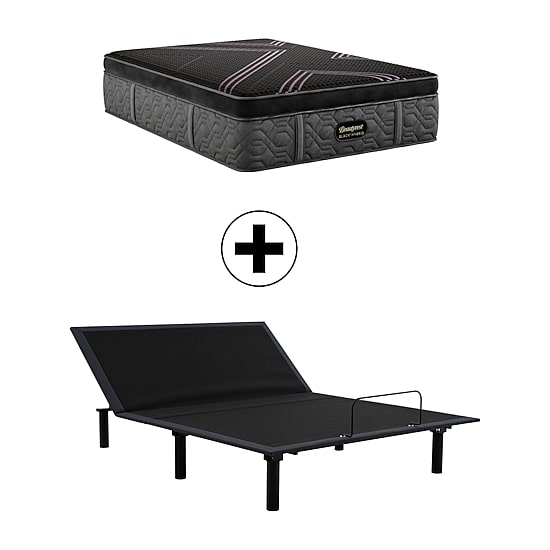 Beautyrest Black Series Two 16.5" Medium Pillow Top - Mattress + Adjustable Base