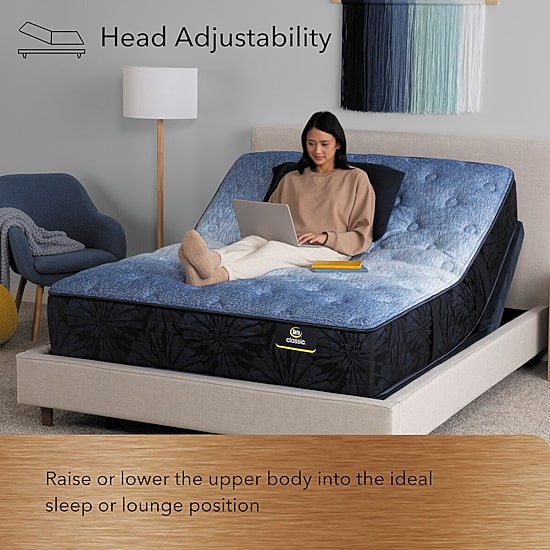 Beautyrest Black Series Three 16.25" Medium Pillow Top - Mattress + Adjustable Base