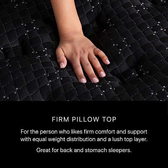 Beautyrest Black Series Three 16.5" Firm Pillow Top - Mattress + Adjustable Base