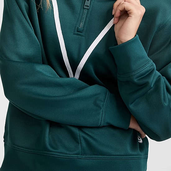 Champion Womens Mock Neck Long Sleeve Active Quarter-Zip Pullover