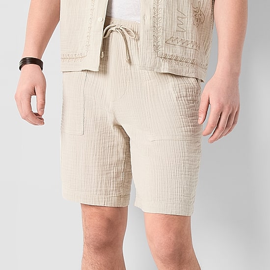 Arizona 8 1/2" Mens Relaxed Fit Pull-On Short