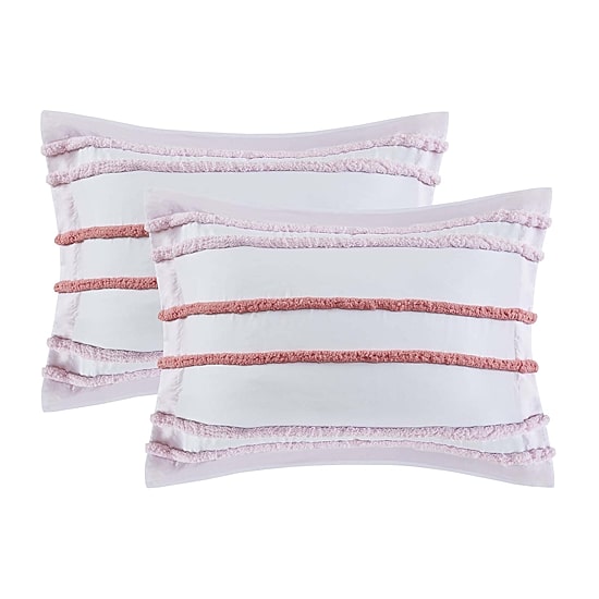 INK+IVY Kids Haisley Rainbow Stripe Complete Bedding Set with Sheets
