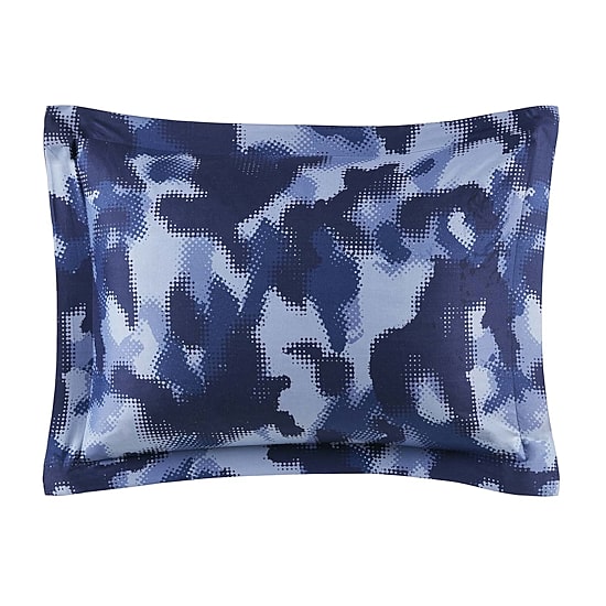 INK+IVY Kids Austin Blue Camo Complete Bedding Set with Sheets