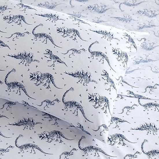 INK+IVY Kids Austin Blue Camo Complete Bedding Set with Sheets