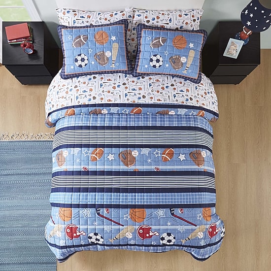 INK+IVY Kids Varsity Sports Quilt Set