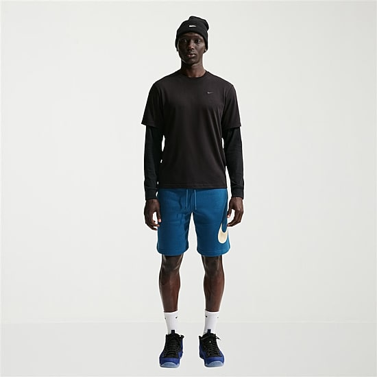 Nike Sweatshort Club Mens Big and Tall Mid Rise 11" Basketball Short
