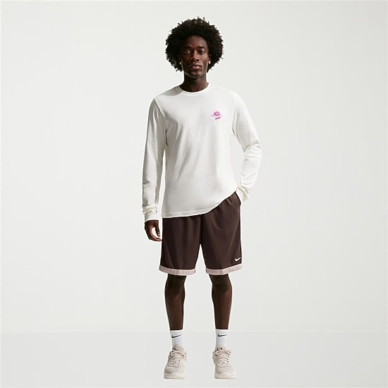 Nike Mens Big and Tall Mid Rise 11" Basketball Short