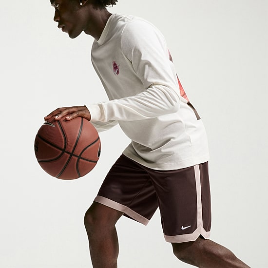 Nike Mens Big and Tall Mid Rise 11" Basketball Short