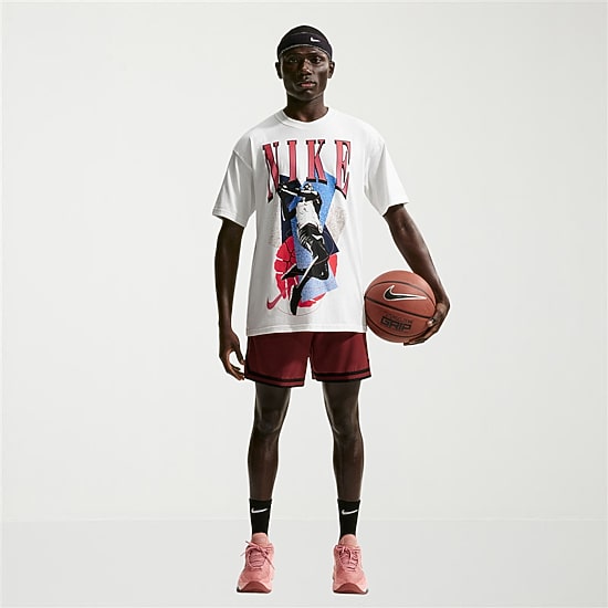 Nike Mens Crew Neck Short Sleeve Classic Fit Big and Tall Graphic T-Shirt