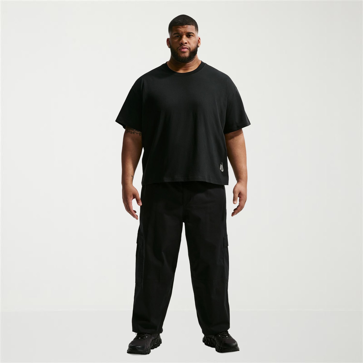 Nike Mens Crew Neck Long Sleeve Active Big and Tall T-Shirt
