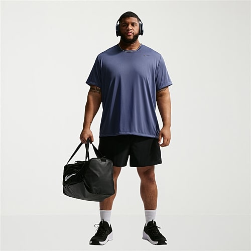 Nike Mens Crew Neck Short Sleeve Quick Dry Active Big and Tall T-Shirt, 3x-large Tall, Blue