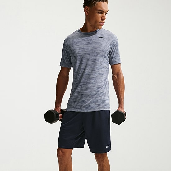 Nike Totality Mens 9" Mid Rise Big and Tall Quick Dry Workout Shorts