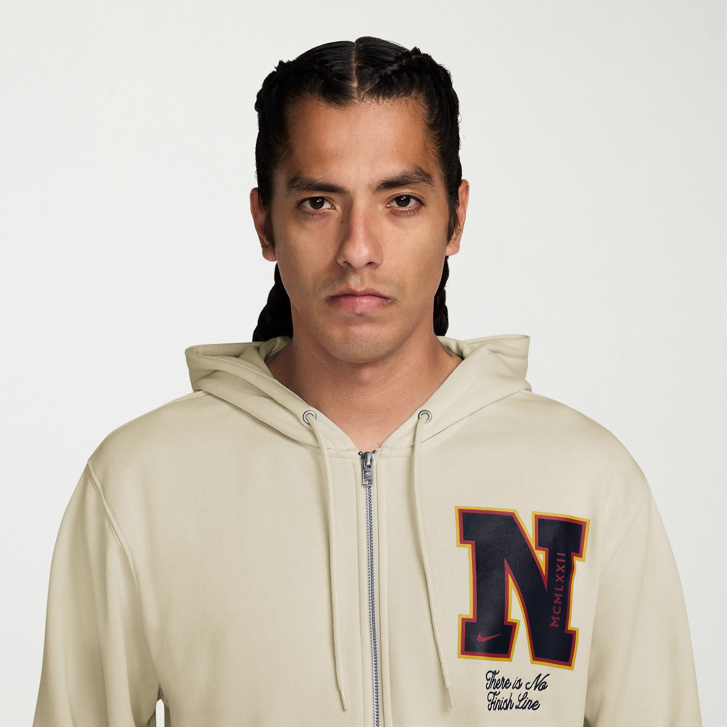 Nike Club Mens Long Sleeve Zipper Active Big and Tall Hoodie