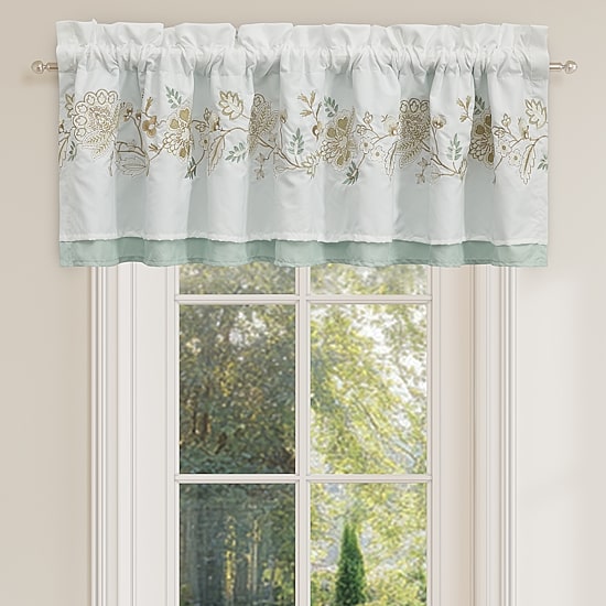 Royal Court Spring Social Rod Pocket Tailored Valance