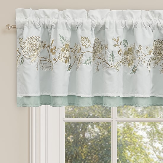 Royal Court Spring Social Rod Pocket Tailored Valance