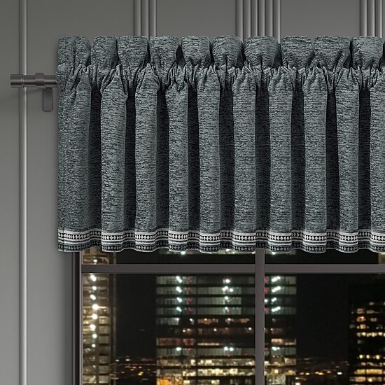 Queen Street Prairie Rod Pocket Tailored Valance