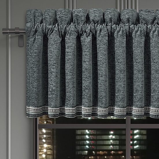 Queen Street Prairie Rod Pocket Tailored Valance