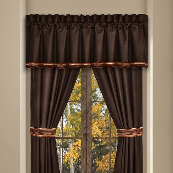 Queen Street Solstice Rod Pocket Tailored Valance