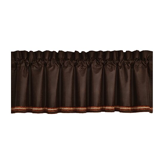 Queen Street Solstice Rod Pocket Tailored Valance