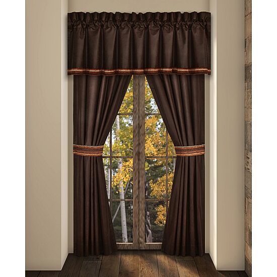 Queen Street Solstice Rod Pocket Tailored Valance