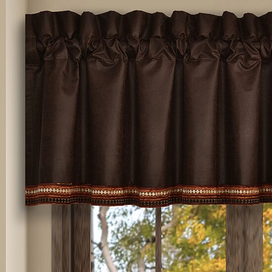 Queen Street Solstice Rod Pocket Tailored Valance