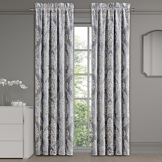 Queen Street Kaela Rod Pocket Room Darkening Set of 2 Curtain Panel