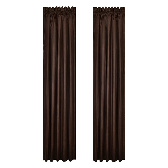 Queen Street Solstice Rod Pocket Room Darkening Set of 2 Curtain Panel