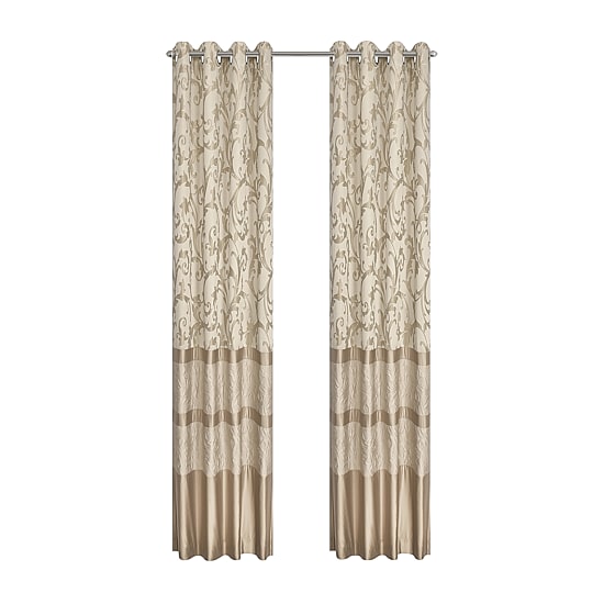 Royal Court Spectra Grommet Top Room Darkening Set of 2 Curtain Panel