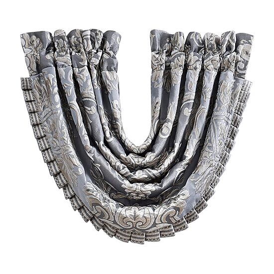 Queen Street Rod Pocket Waterfall Valance