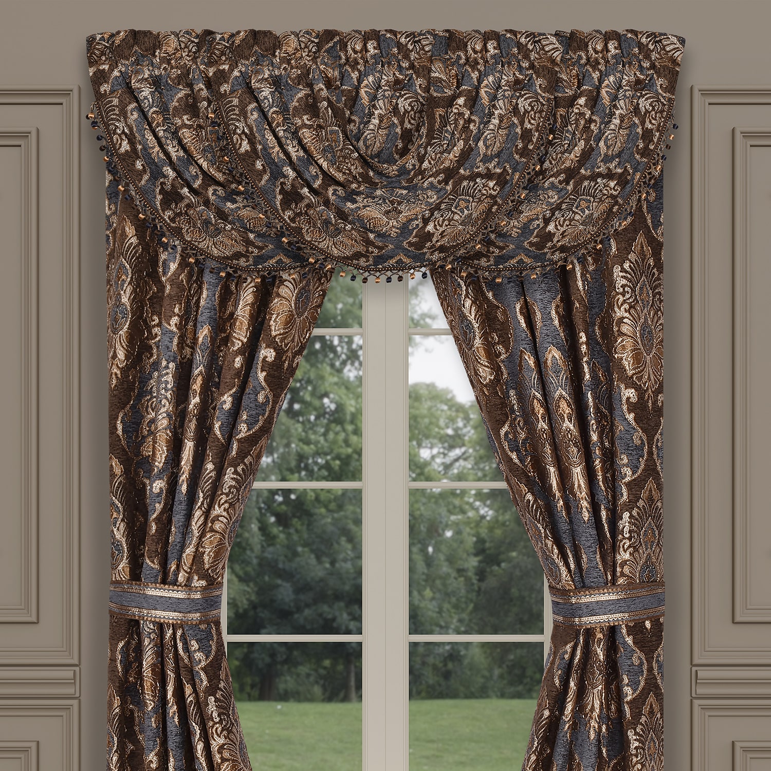 Queen Street Serafina Rod Pocket Valance