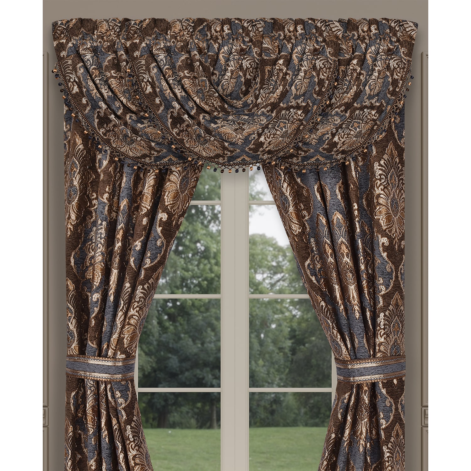 Queen Street Serafina Rod Pocket Valance