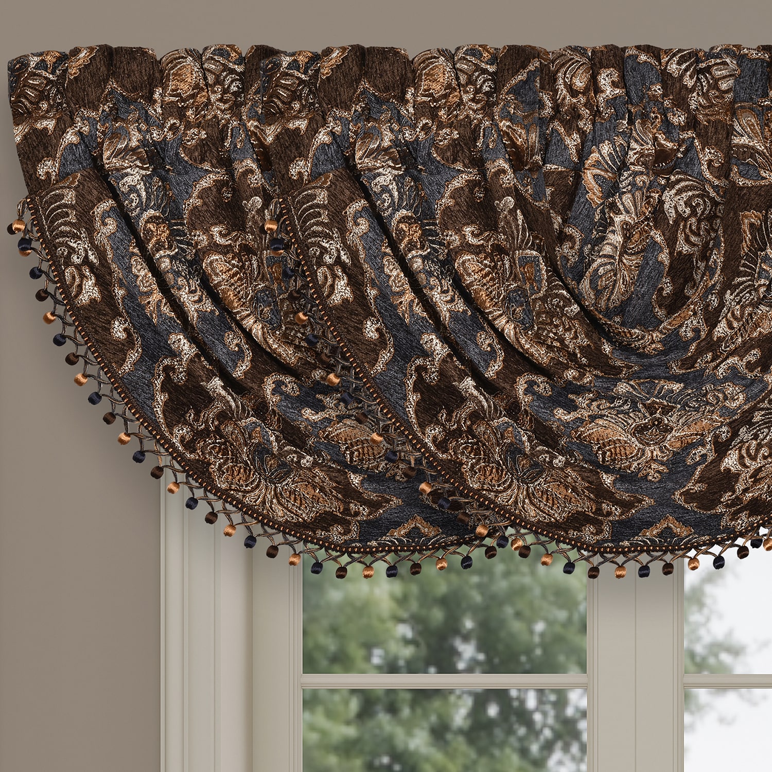 Queen Street Serafina Rod Pocket Valance