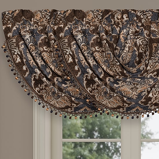 Queen Street Serafina Rod Pocket Valance