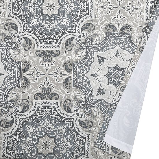 Royal Court Lisbon Rod Pocket Room Darkening Set of 2 Curtain Panel