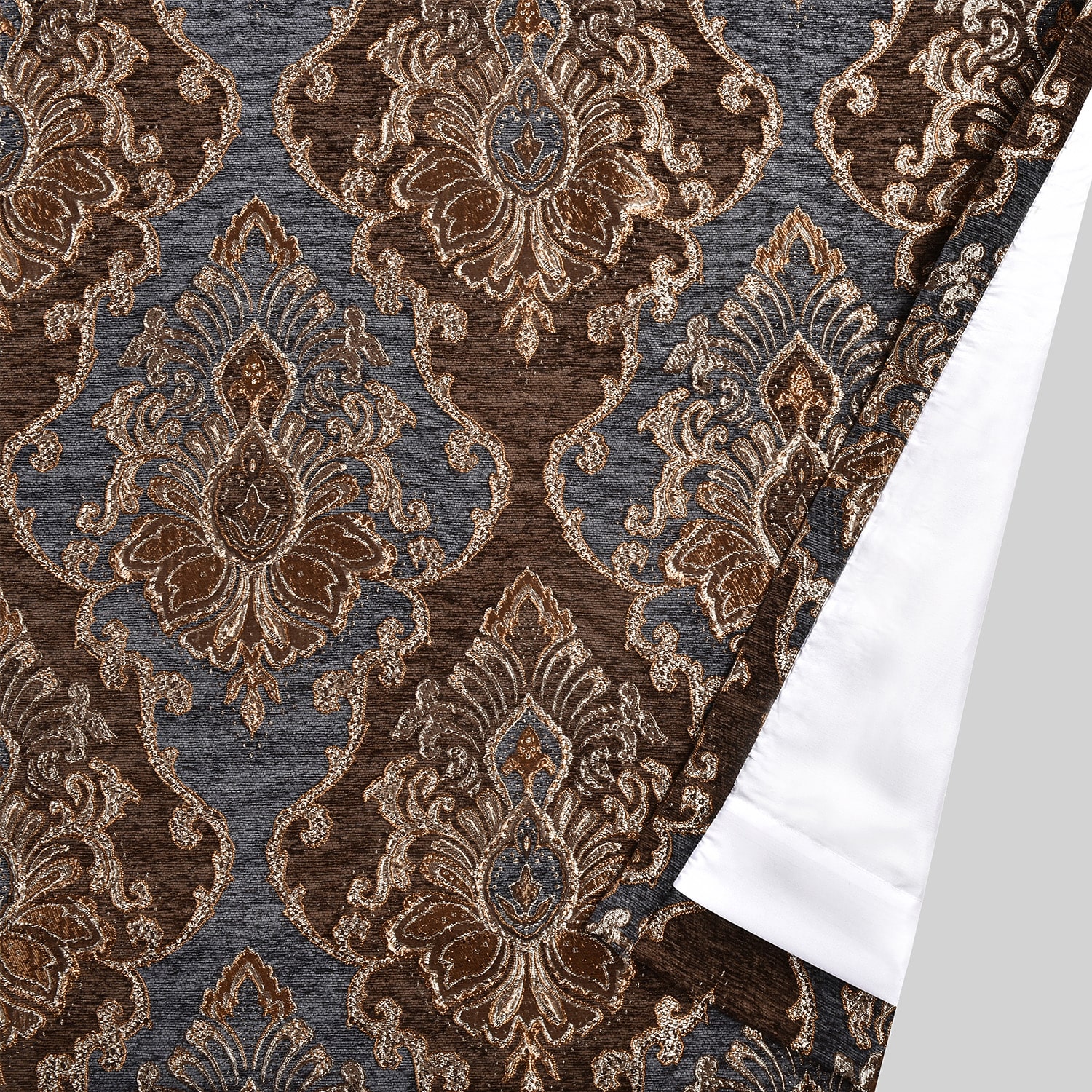 Queen Street Serafina Rod Pocket Room Darkening Set of 2 Curtain Panel