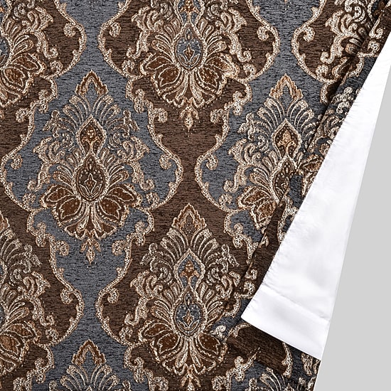 Queen Street Serafina Rod Pocket Room Darkening Set of 2 Curtain Panel
